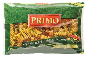 Primo Specialty Pasta Vegetable Rotini  